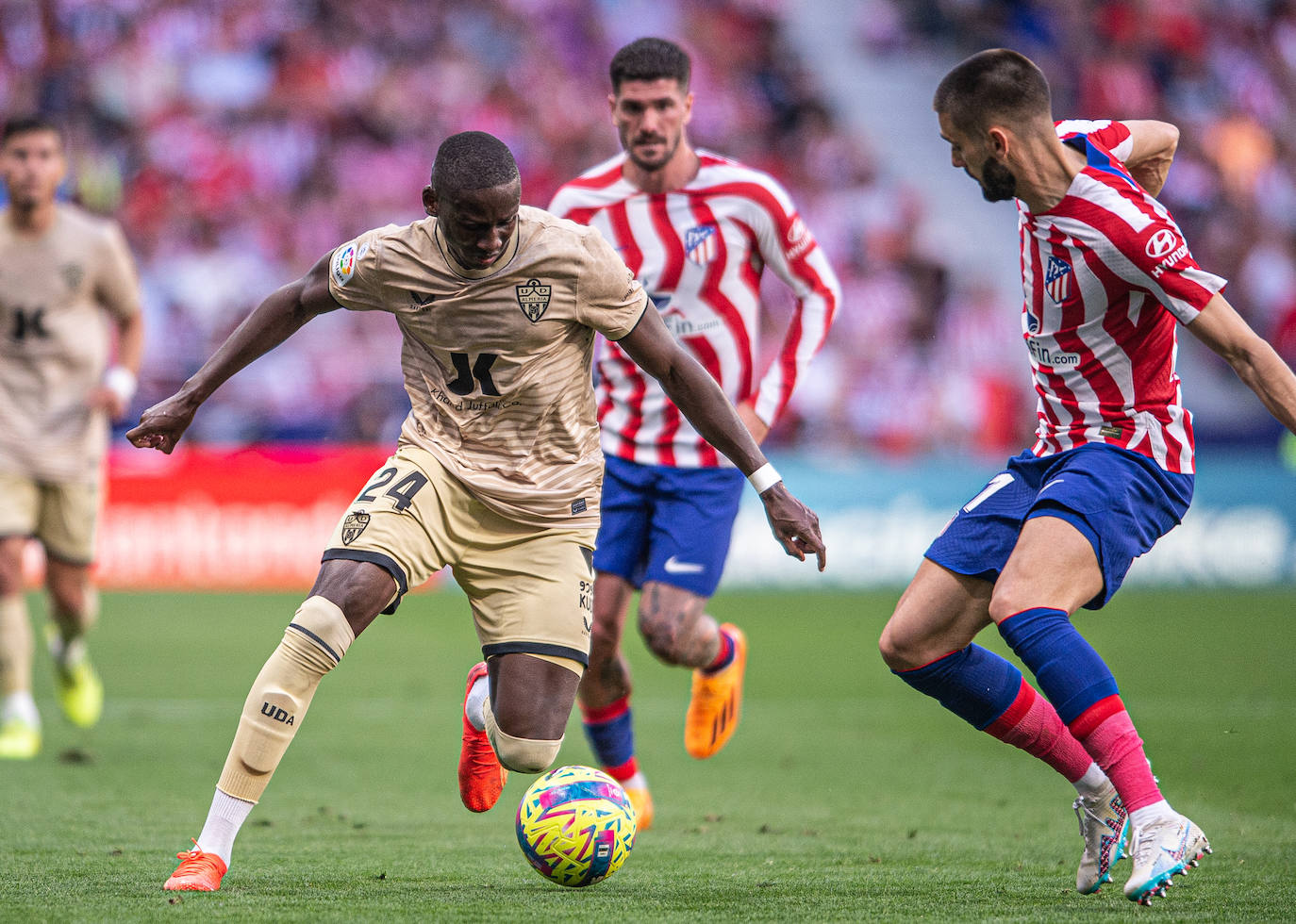 Las mejores imágenes del duelo entre Atlético y Almería