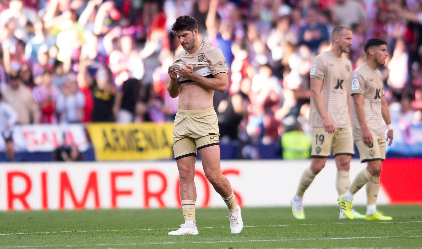 Las mejores imágenes del duelo entre Atlético y Almería