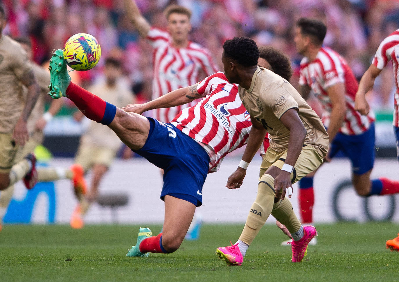 Las mejores imágenes del duelo entre Atlético y Almería