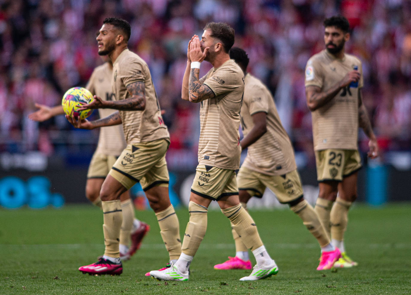 Las mejores imágenes del duelo entre Atlético y Almería