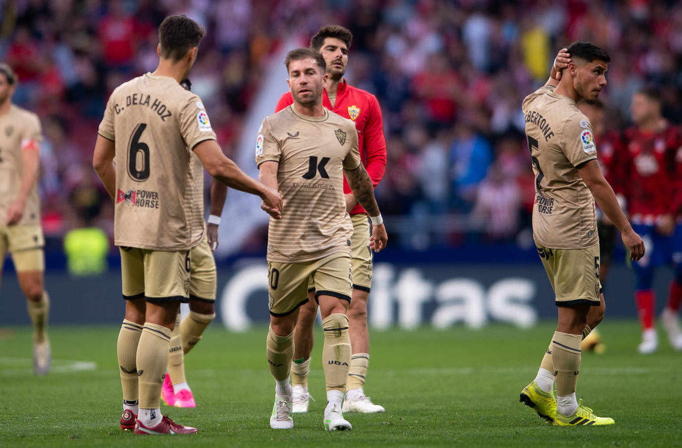 Las mejores imágenes del duelo entre Atlético y Almería