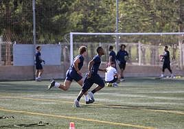 Entrenamiento del Motril, una de las academias granadinas que no han sido investigadas ni 'ficha' a menores.