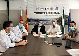 Firma del convenio para la Atención Integral a Personas con Enfermedades Avanzadas en Almería.