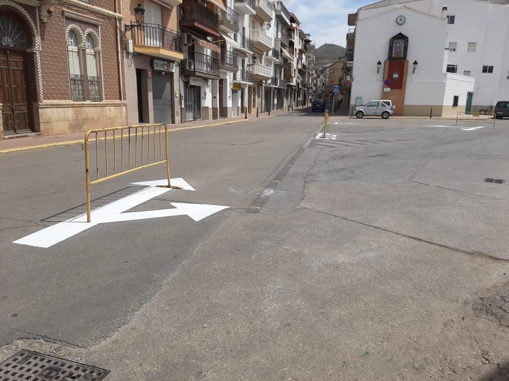 Plaza de San Marcos, en Beas de Segura.