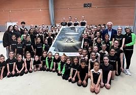 Medio millar de deportistas, en el torneo nacional de rítmica del Club Granada