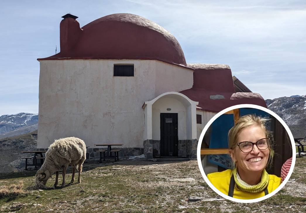 Csilla Lengyel es la nueva guarda del Refugio de San Francisco de Sierra Nevada.