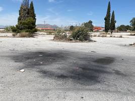 Lugar, cerca del antiguo Hotel Alcano, donde apareció el coche del secuestro quemado.