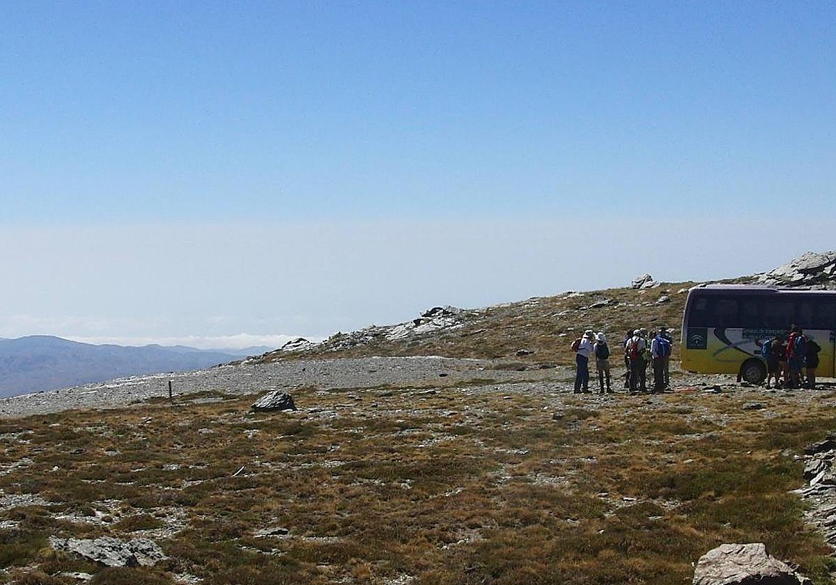 Excursión al Alto del Chorrillo desde Capileira organizada por el Servicio de Interpretación de Altas Cumbres.