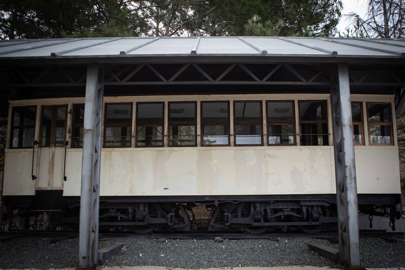 Carrocería del tren motor.