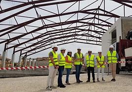 Visita técnica a la piscina cubierta de Torredelcampo.