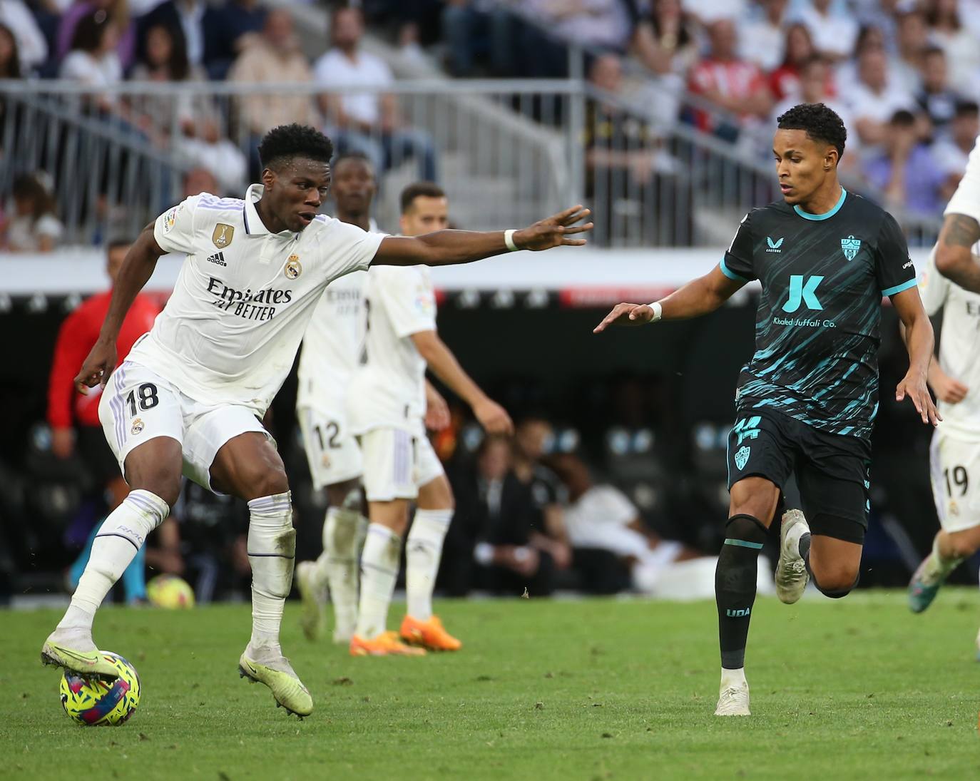 El rojiblanco colorea el Santiago Bernabéu