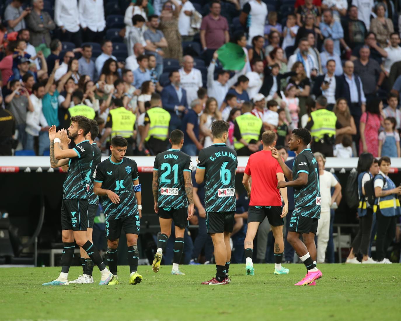 El rojiblanco colorea el Santiago Bernabéu