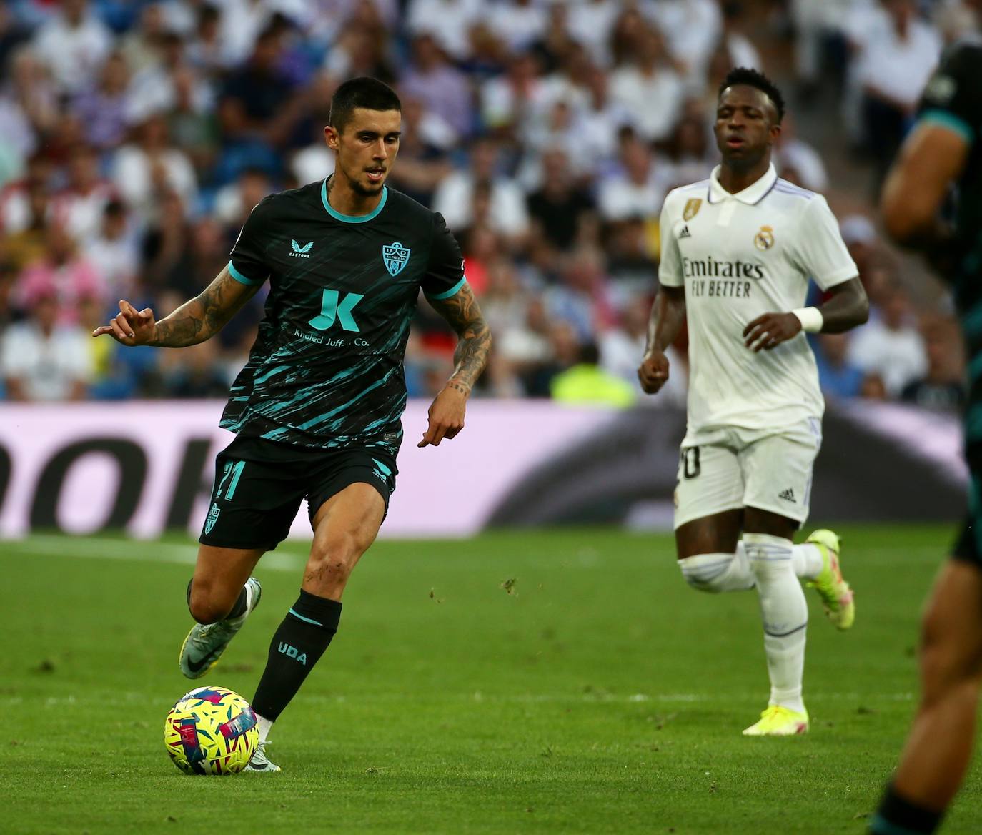 El rojiblanco colorea el Santiago Bernabéu