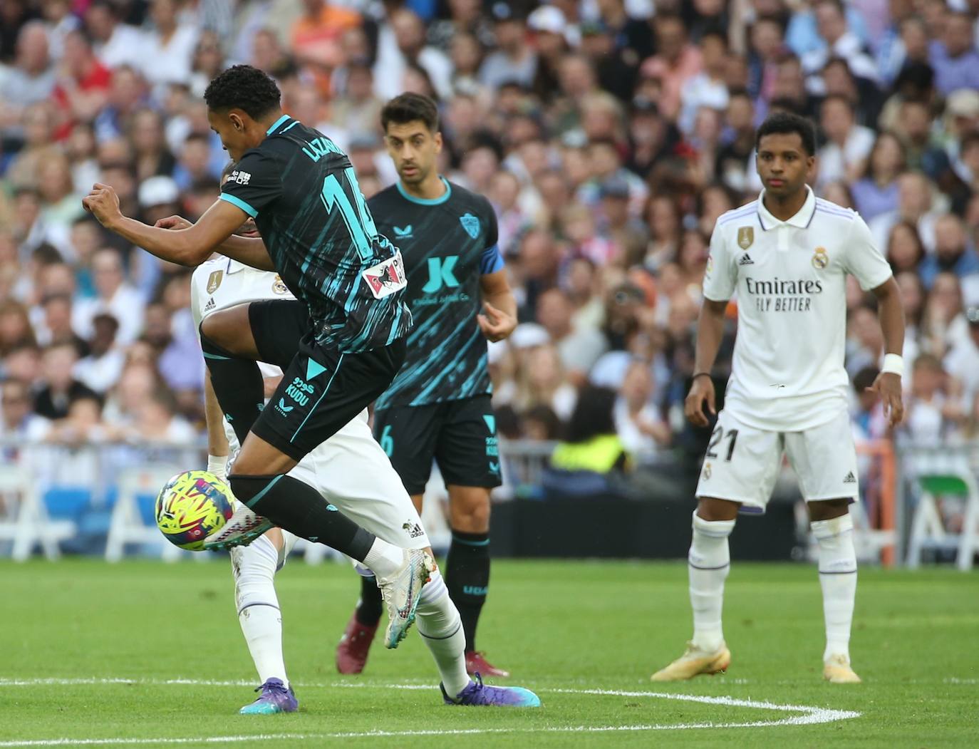 El rojiblanco colorea el Santiago Bernabéu