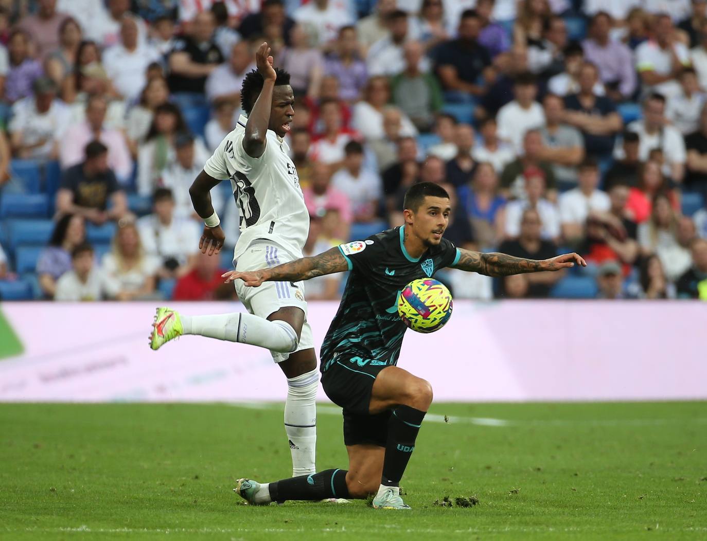El rojiblanco colorea el Santiago Bernabéu