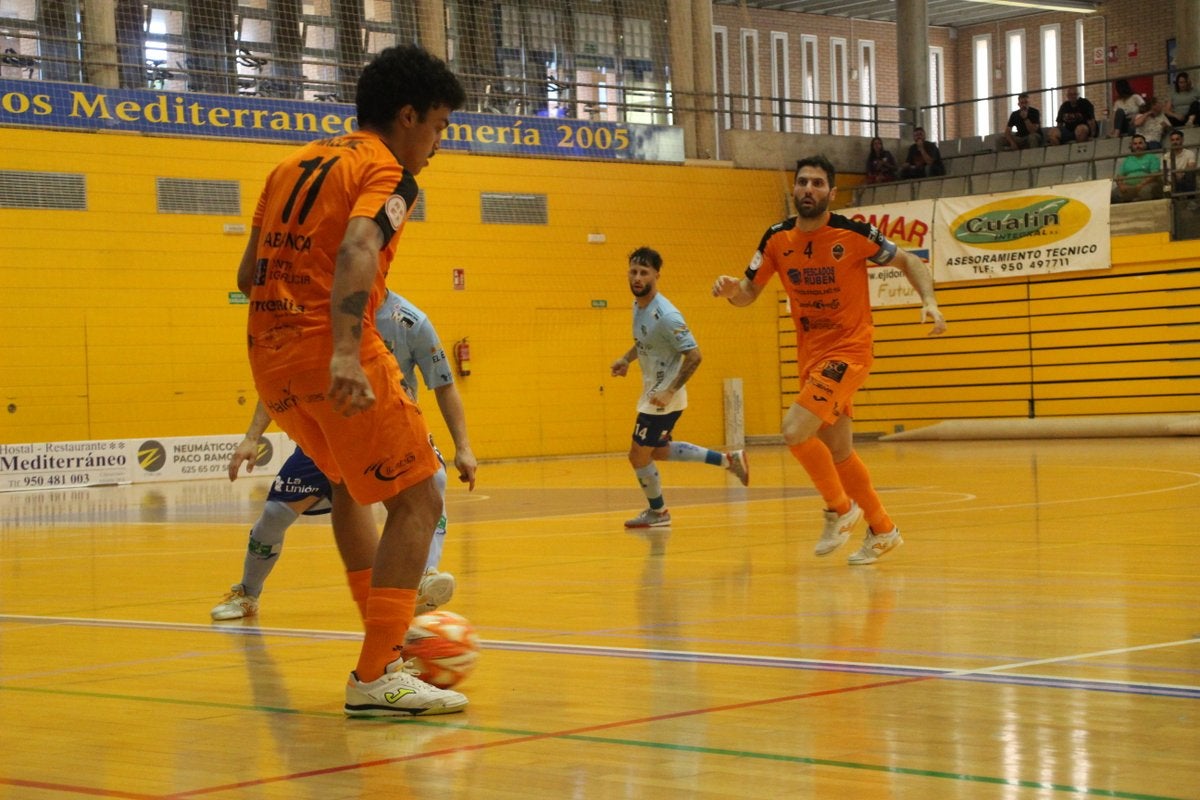 Rikelme fue el jugador más destacado del Burela FS.