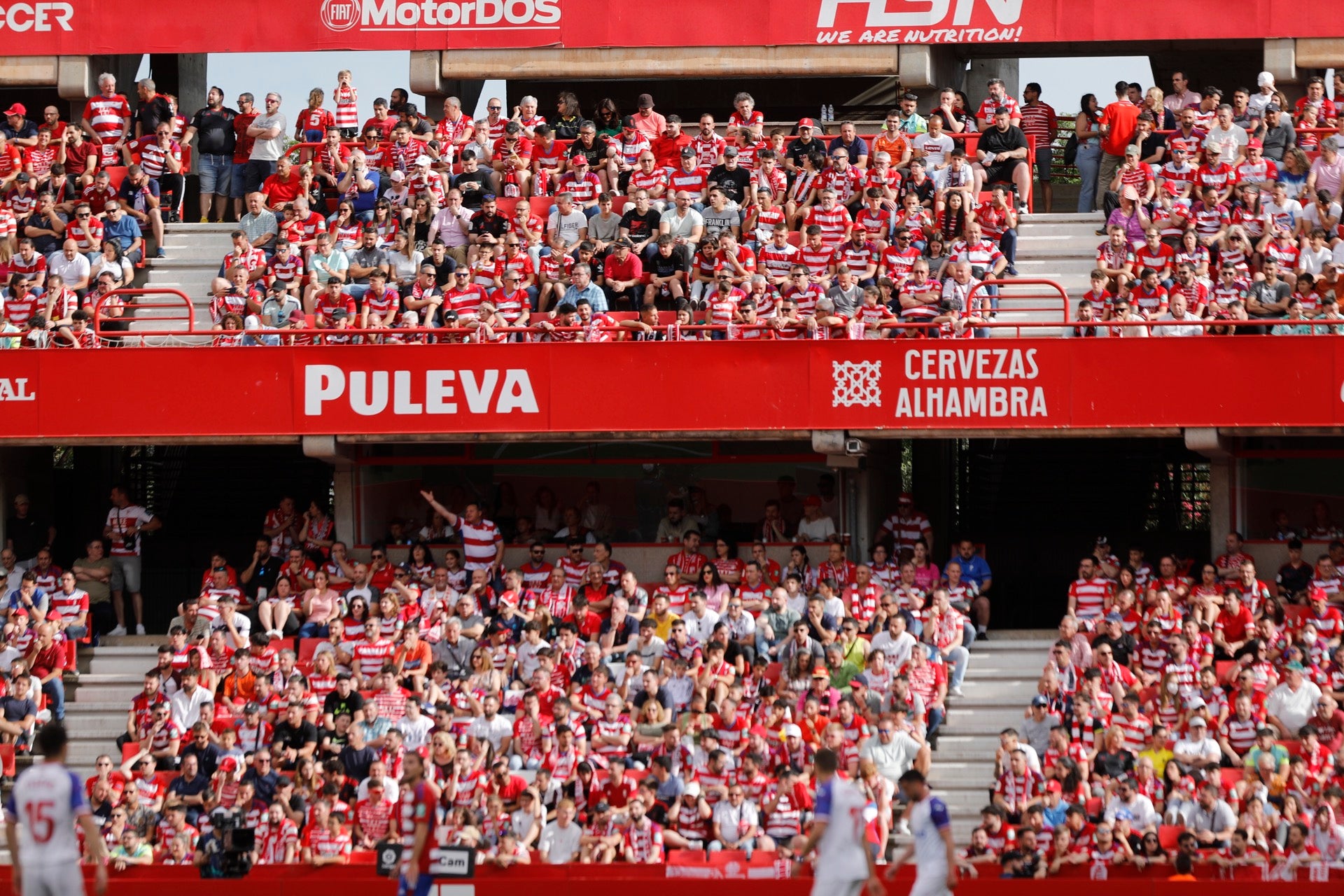 Encuéntrate en la grada en el Granada-Eibar