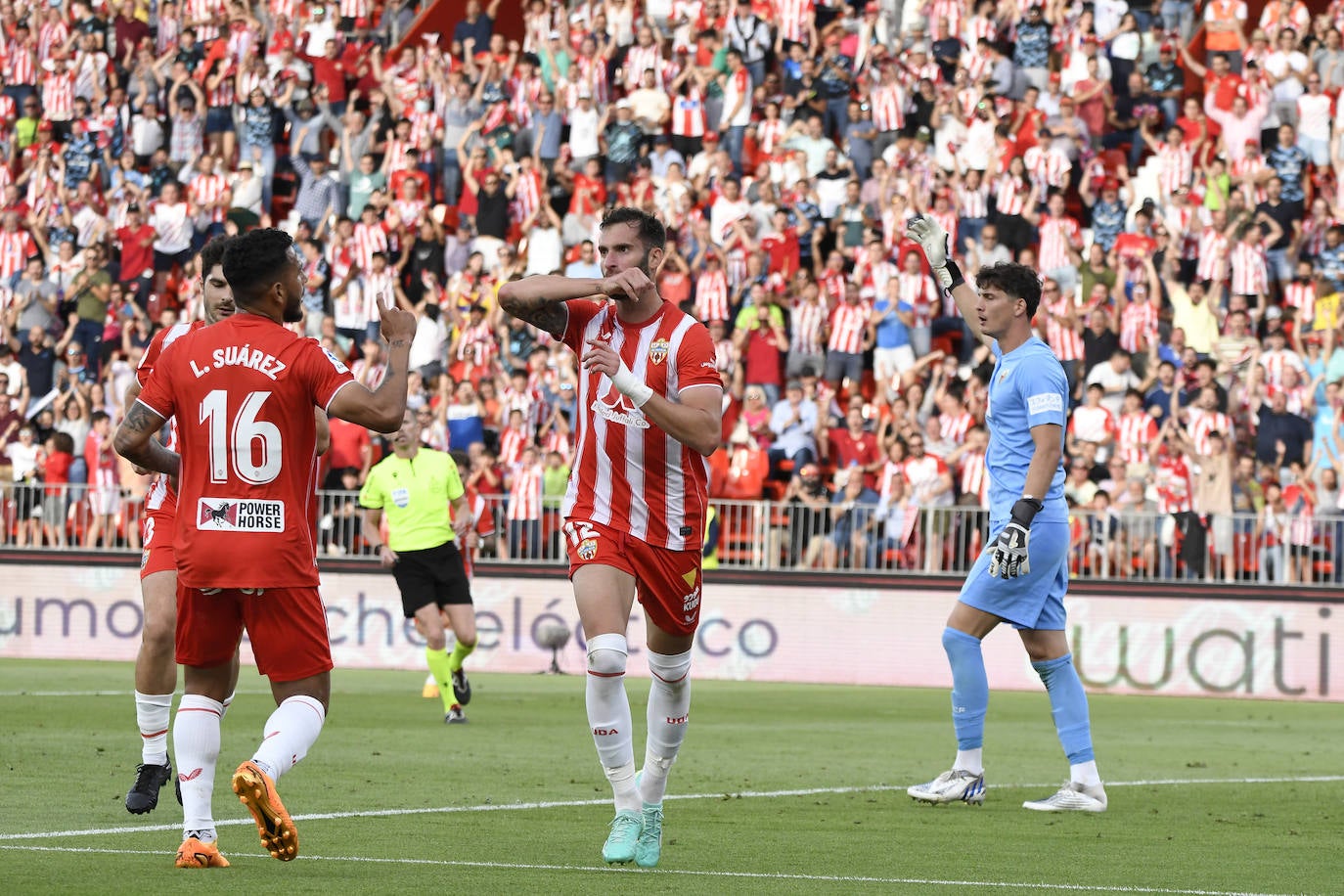 Las imágenes de la victoria del Almería ante el Elche