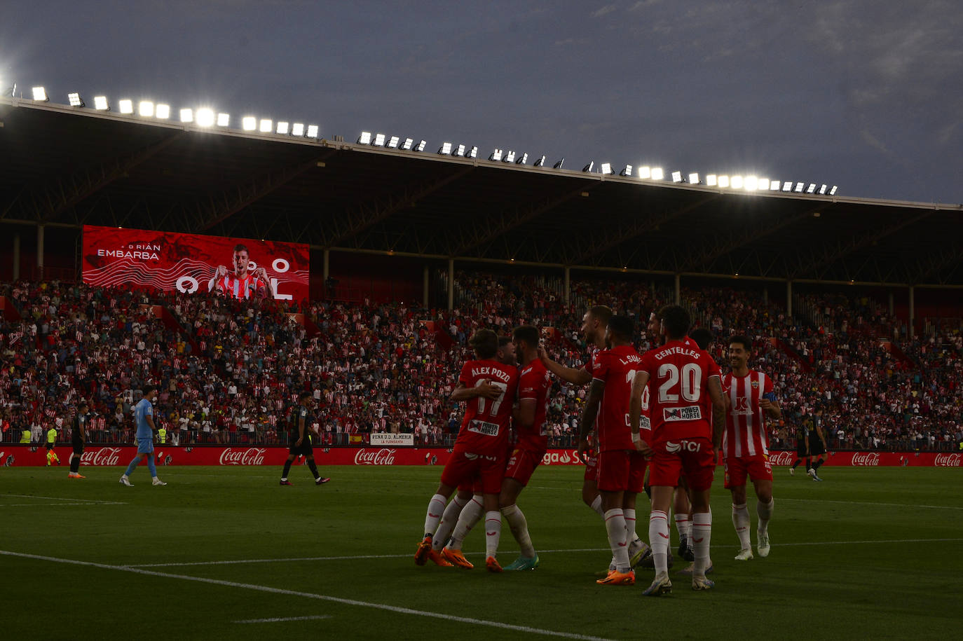 Las imágenes de la victoria del Almería ante el Elche