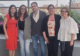Cuatro mujeres al frente de IU-Podemos en el Bajo Andarax