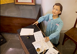 El primer aula del Ave María.