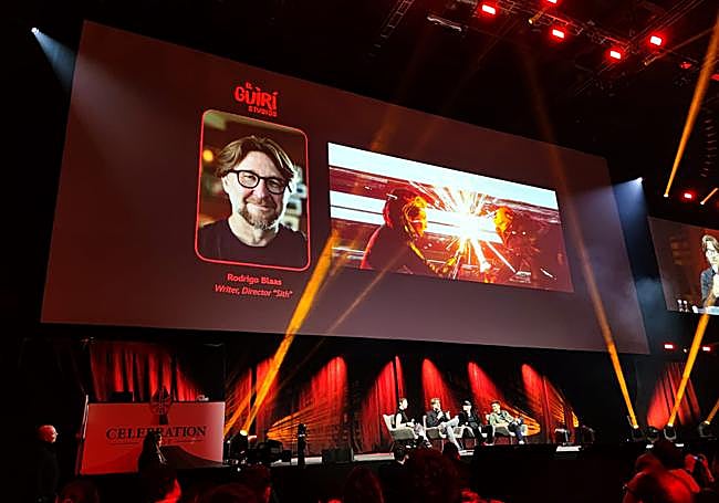 Blaas, en la última convención de Star Wars, en Londres.