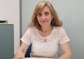 Olivia Zamora posa para IDEAL durante la entrevista realizada en los días previos a la inaguración de la sede de 'Alma y Vida' en Almería.