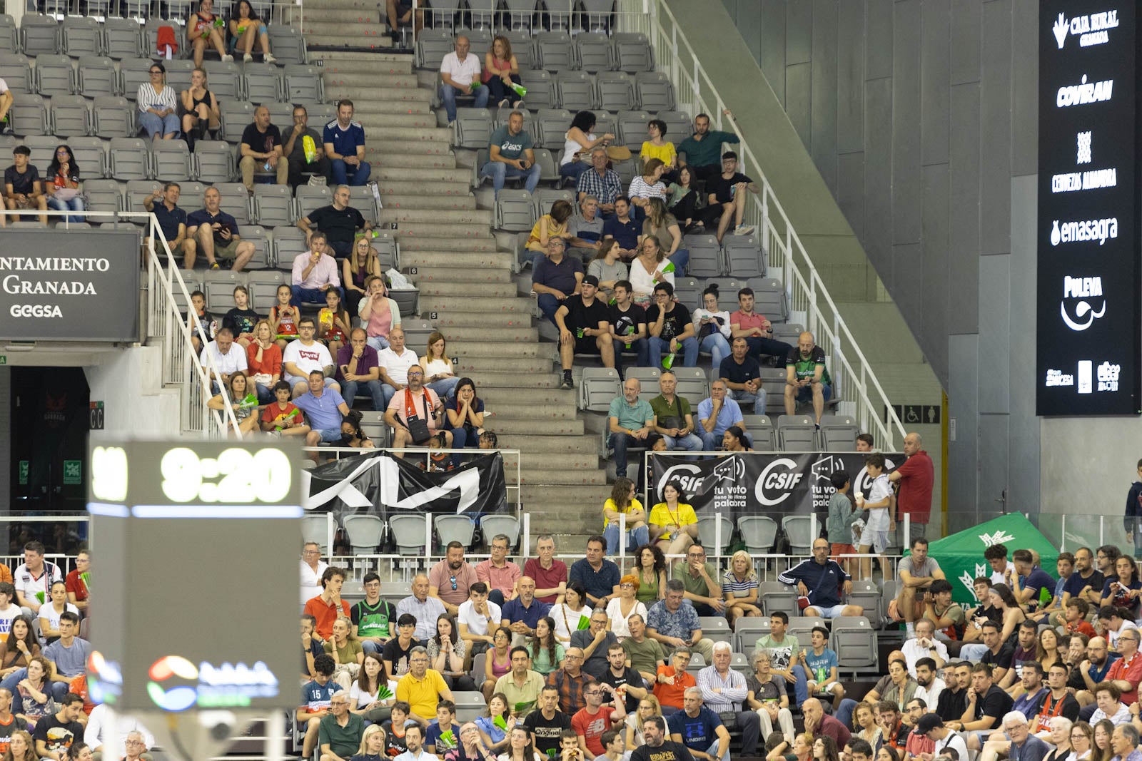 Encuéntrate en el Palacio en el partido entre Covirán y Zaragoza