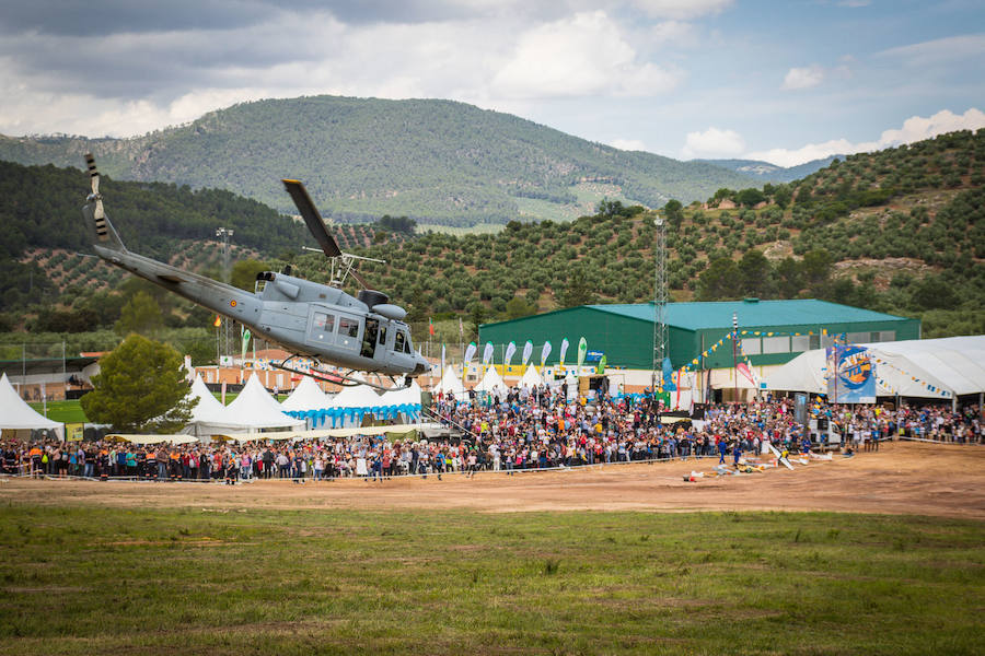 Imagen de archivo de la exhibición del ejército durante una de las ediciones del festival.