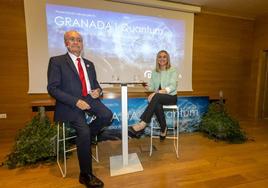 Paco de la Torre y Marifrán Carazo han presentado la fusión de ambas ciudades apra captar empresas tecnológicas.