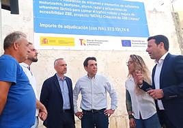 Visita técnica del alcalde y ediles a uno de los puntos de la ZBE.