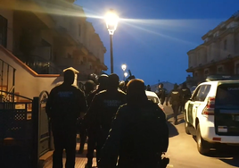 Operación antidroga en Almería.