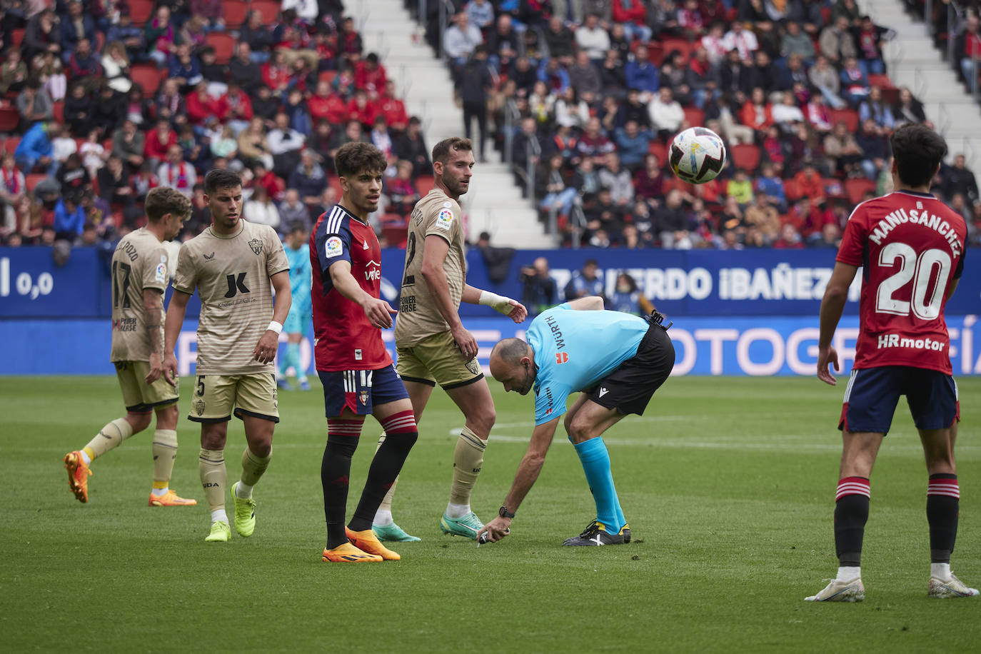 Las mejores imágenes del Osasuna-Almería