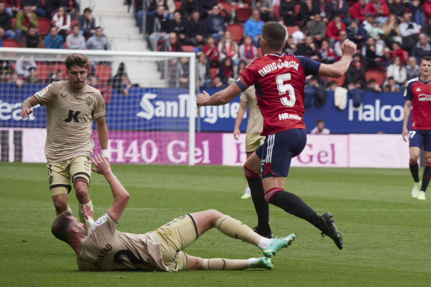 Las mejores imágenes del Osasuna-Almería