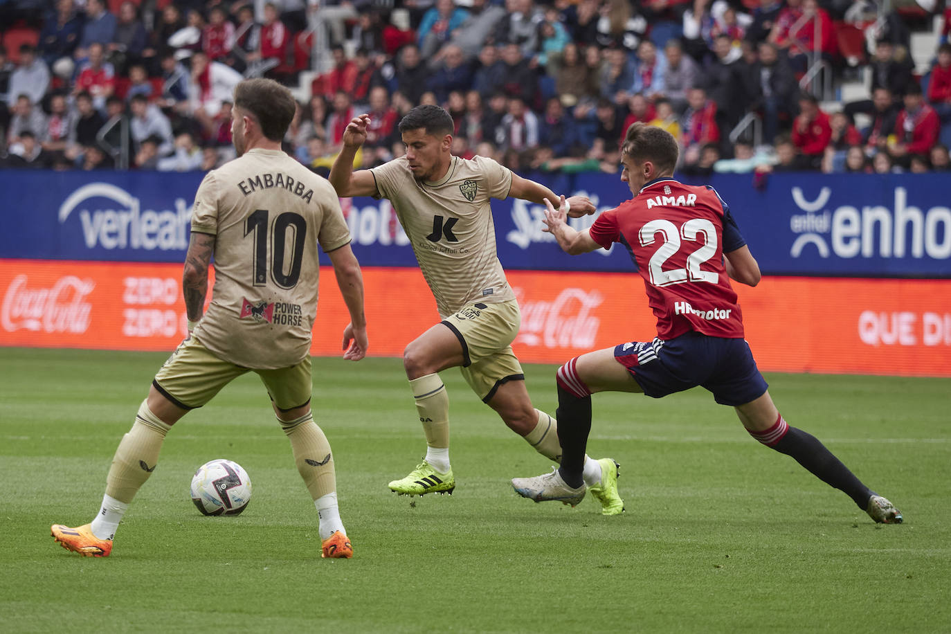 Las mejores imágenes del Osasuna-Almería