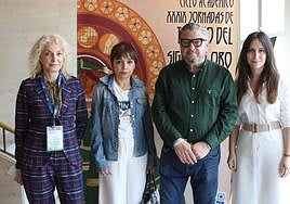Protagonistas de la presentación del Ciclo Académico.