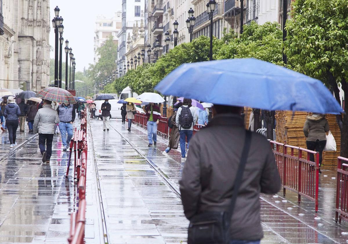 Una DANA trae lluvia y frío a Andalucía: estas serán las zonas más afectadas