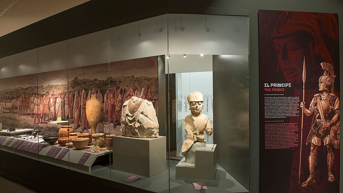 Interior del Museo Ibero.