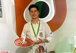Joaquín López en InfoAgro exhibition, que se celebró en Roquetas de Mar.