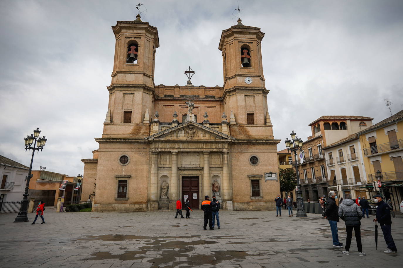 La iglesia resultó dañada por los terremotos, pero ya se ha finalizado su restauración.