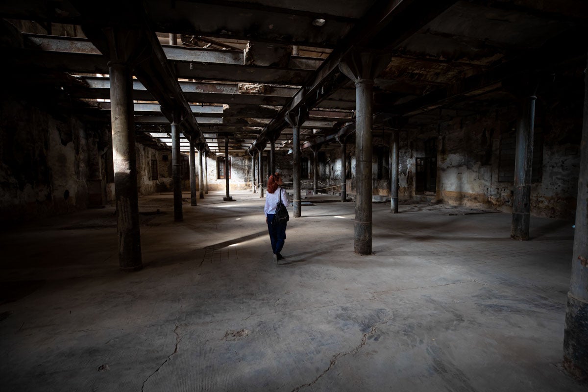 Dentro de la Azucarera