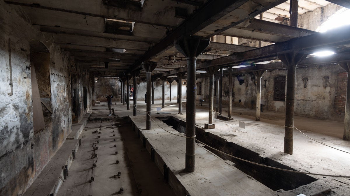 Dentro de la Azucarera