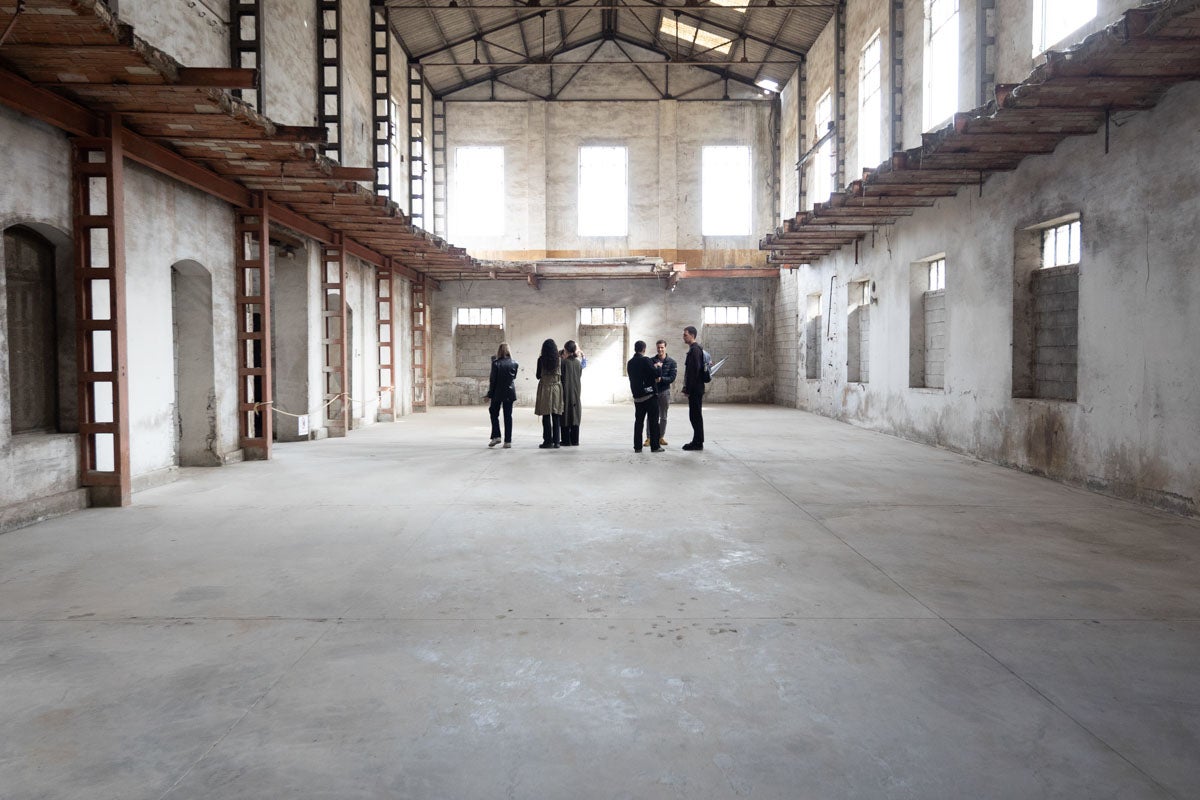 Dentro de la Azucarera