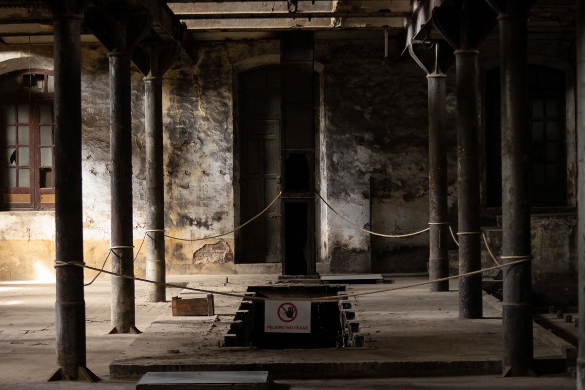 Dentro de la Azucarera