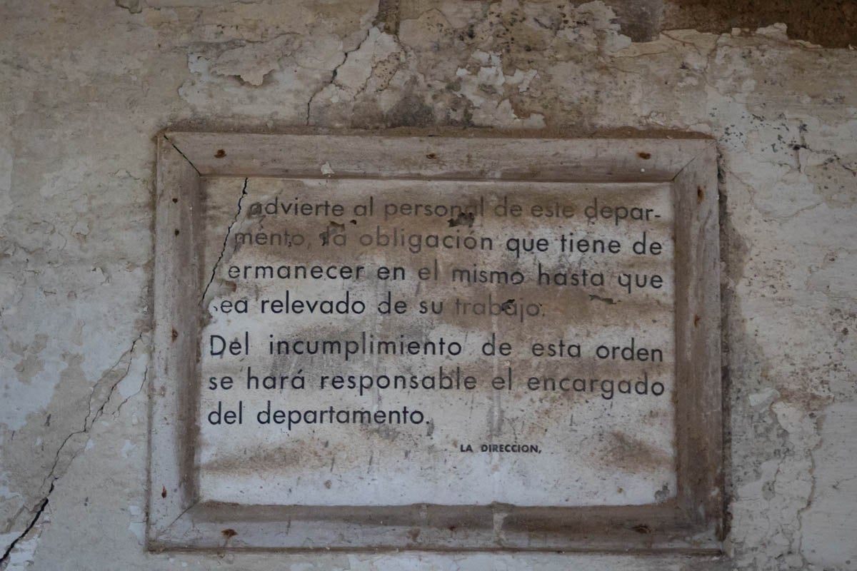 Dentro de la Azucarera