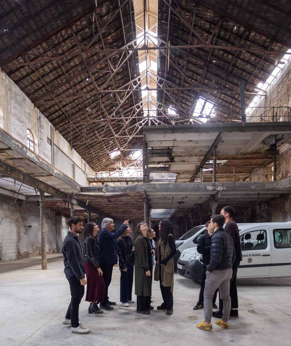 Dentro de la Azucarera