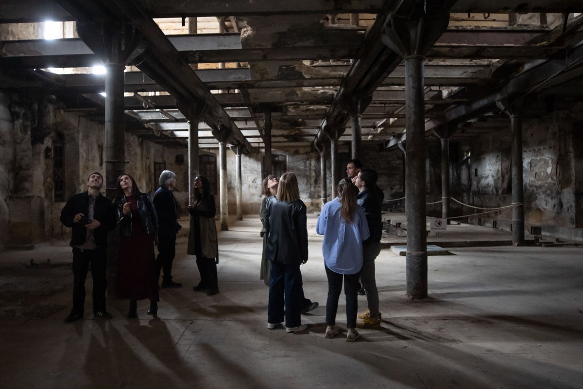 Dentro de la Azucarera