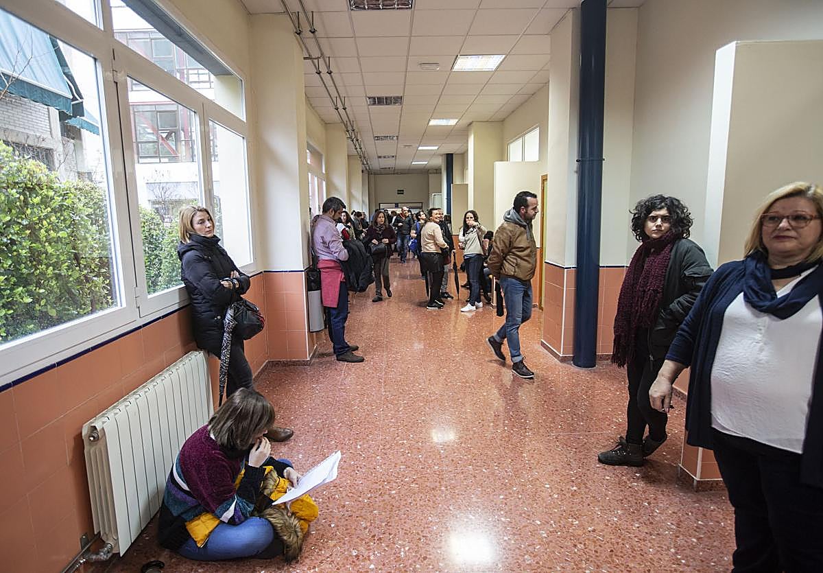 Oposiciones en la Universidad de Granada en una convocatoria anterior