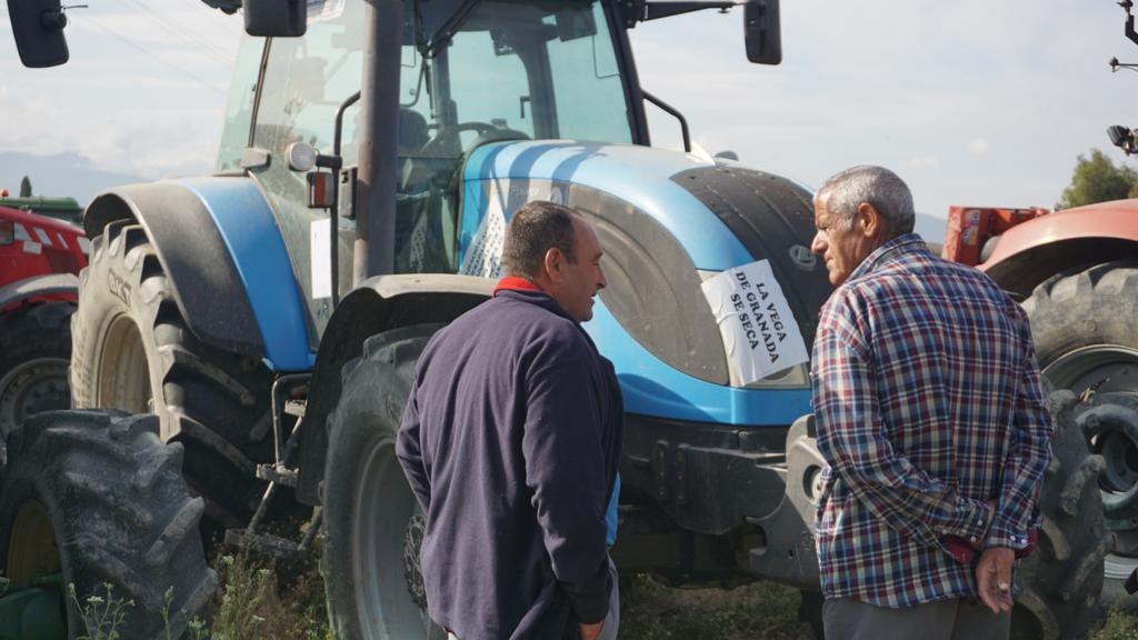 La tractorada en Granada, desde dentro