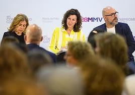 Mª del Mar Vázquez se reunió ayer con colectivos del Tercer Sector.